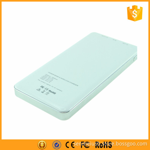 New products wireless power bank charger with built-in 10000mAh battery